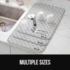 image:imageGORILLA GRIP Ultra Absorbent Microfiber Dish Drying Mat 16x18 BlackQuatrefoil