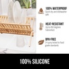 image:imageGORILLA GRIP Ultra Absorbent Microfiber Dish Drying Mat 16x18 BlackWhite