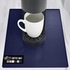image:imageGORILLA GRIP Silicone Coffee Mat Espresso Bar Essentials 115x185 BlackNavy