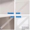 image:imageGorilla Grip Shower and Bathtub Stickers 30PC Clear Bath Tub Floor StripsClear