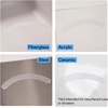 image:imageGorilla Grip Shower and Bathtub Stickers 30PC Clear Bath Tub Floor StripsClear
