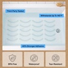 image:imageGorilla Grip Shower and Bathtub Stickers 30PC Clear Bath Tub Floor StripsClear