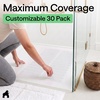 image:imageGorilla Grip Shower and Bathtub Stickers 30PC Clear Bath Tub Floor StripsClear
