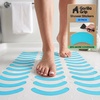 image:imageGorilla Grip Shower and Bathtub Stickers 30PC Clear Bath Tub Floor StripsLight Blue