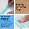 image:imageGorilla Grip Shower and Bathtub Stickers 30PC Clear Bath Tub Floor StripsLight Blue