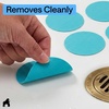image:imageGorilla Grip Shower and Bathtub Stickers 30PC Clear Bath Tub Floor StripsLight Blue