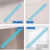 image:imageGorilla Grip Shower and Bathtub Stickers 30PC Clear Bath Tub Floor StripsLight Blue