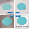 image:imageGorilla Grip Shower and Bathtub Stickers 30PC Clear Bath Tub Floor StripsLight Blue
