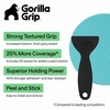 image:imageGorilla Grip Shower and Bathtub Stickers 30PC Clear Bath Tub Floor StripsLight Blue