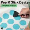 image:imageGorilla Grip Shower and Bathtub Stickers 30PC Clear Bath Tub Floor StripsLight Blue