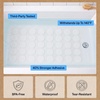 image:imageGorilla Grip Shower and Bathtub Stickers 30PC Clear Bath Tub Floor StripsWhite