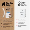 image:imageGorilla Grip Shower and Bathtub Stickers 30PC Clear Bath Tub Floor StripsWhite