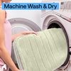 image:imageGORILLA GRIP Absorbent Memory Foam Bath and Shower Mat 24x17 GrayStriped Sage