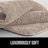 image:imageGORILLA GRIP Bathroom Rugs Absorbent Thick Plush Bath Mat 24x17 IvoryBeige