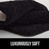 image:imageGORILLA GRIP Bathroom Rugs Absorbent Thick Plush Bath Mat 24x17 IvoryBlack