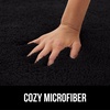 image:imageGORILLA GRIP Bathroom Rugs Absorbent Thick Plush Bath Mat 24x17 IvoryBlack