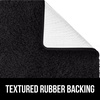 image:imageGORILLA GRIP Bathroom Rugs Absorbent Thick Plush Bath Mat 24x17 IvoryBlack