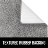 image:imageGORILLA GRIP Bathroom Rugs Absorbent Thick Plush Bath Mat 24x17 IvoryGrey