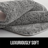image:imageGORILLA GRIP Bathroom Rugs Absorbent Thick Plush Bath Mat 24x17 IvoryGrey