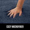 image:imageGORILLA GRIP Bathroom Rugs Absorbent Thick Plush Bath Mat 24x17 IvoryIndigo