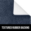 image:imageGORILLA GRIP Bathroom Rugs Absorbent Thick Plush Bath Mat 24x17 IvoryIndigo