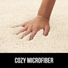 image:imageGORILLA GRIP Bathroom Rugs Absorbent Thick Plush Bath Mat 24x17 IvoryIvory