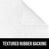 image:imageGORILLA GRIP Bathroom Rugs Absorbent Thick Plush Bath Mat 24x17 IvoryWhite