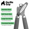 image:imageGORILLA GRIP Stainless Steel Manual Can Opener AlmondGray
