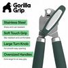 image:imageGORILLA GRIP Stainless Steel Manual Can Opener AlmondHunter Green