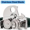 image:imageGORILLA GRIP Stainless Steel Manual Can Opener AlmondHunter Green