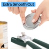 image:imageGORILLA GRIP Stainless Steel Manual Can Opener AlmondHunter Green