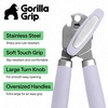 image:imageGORILLA GRIP Stainless Steel Manual Can Opener AlmondLavender