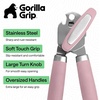 image:imageGORILLA GRIP Stainless Steel Manual Can Opener AlmondPink