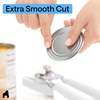 image:imageGORILLA GRIP Stainless Steel Manual Can Opener AlmondWhite