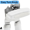 image:imageGORILLA GRIP Stainless Steel Manual Can Opener AlmondWhite