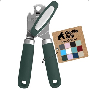 image:imageGORILLA GRIP Stainless Steel Manual Can Opener AlmondHunter Green
