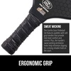 image:imageGorilla Gear USAPA Approved Pickleball Starter Set Fiberglass Paddles with Bag and Balls Indoor Outdoor Court Use Comfortable Racket Grip Oversized Sweet Spot Pickle Ball Paddle for Men WomenBlack